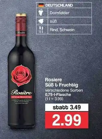 Famila Nord West Rosiere Süß & Fruchtig Angebot