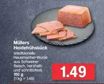 Famila Nord West Müllers Heidefrühstück Angebot