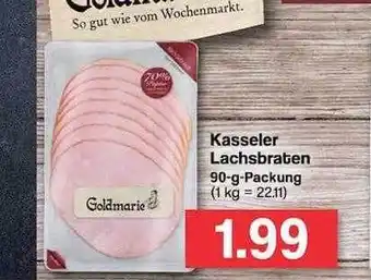 Famila Nord West Kasseler Lachsbraten Goldmarie Angebot