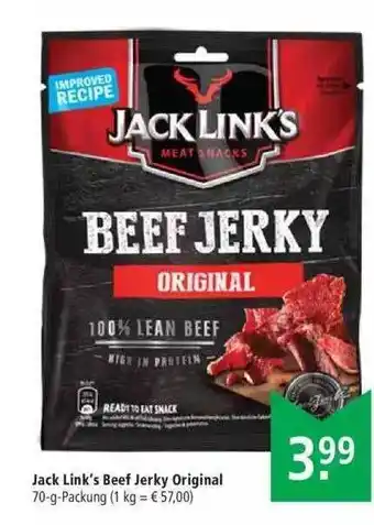 Marktkauf Jack Link's Beef Jerky Original Angebot