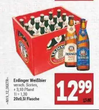 Marktkauf Erdinger Weißbier Angebot