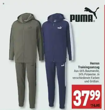 Marktkauf Puma Herren Trainingsanzung Angebot