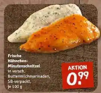 nahkauf Frische Hähnchen-minutenschnitzel Angebot