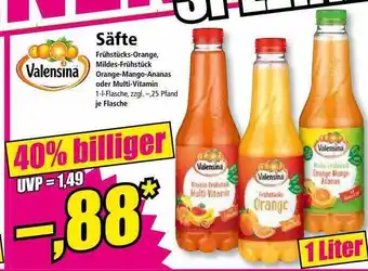 Norma Säfte Valensina Angebot