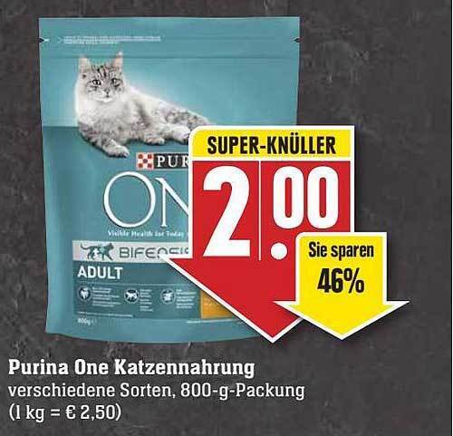Purina One Katzennahrung Angebot bei Scheck-in-Center