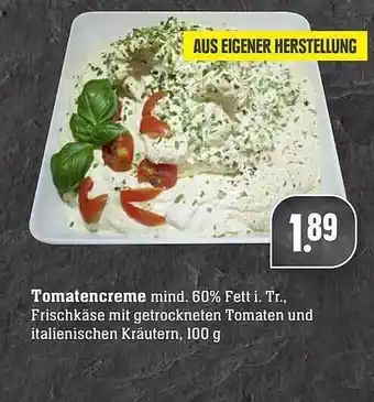 Scheck-in-Center Tomatencreme Angebot