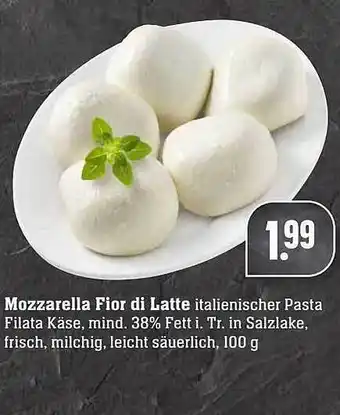 Scheck-in-Center Mozzarella Fior Di Latte Angebot