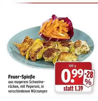 Wasgau Feuer-spieße Angebot