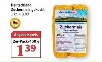 Globus Deutschland Zuckermais Gekocht Angebot