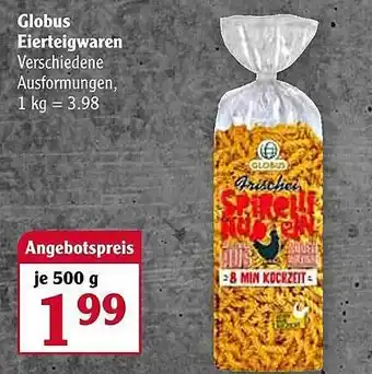 Globus Globus Eierteigwaren Angebot