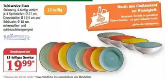 Globus Tafelservice Elara Mäser Angebot