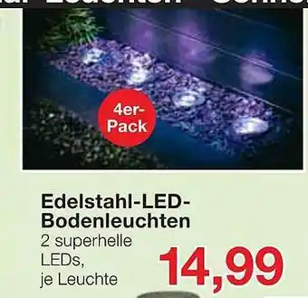 Jawoll Edelstahl-led-bodenleuchten Angebot