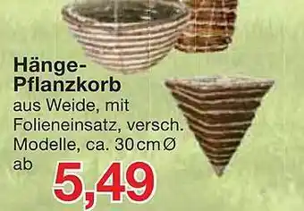 Jawoll Hänge-pflanzkorb Angebot