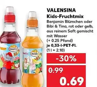 Kaufland Valensina Kids-fruchtmix Angebot