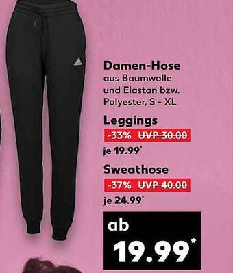 Kaufland Damen-hose, Leggings Oder Sweathose Angebot