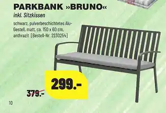 Leitermann Baumarkt Parkbank »bruno« Angebot