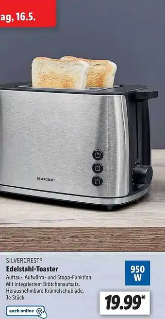 Lidl Edelstahl-toaster Angebot