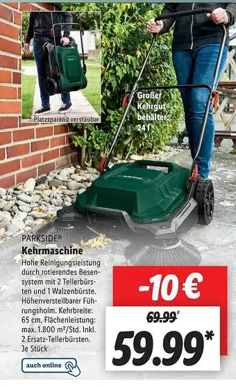 Lidl Parkside Kehrmaschine Angebot