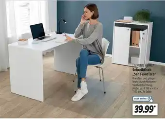 Lidl Livarno Home Schreibtisch „san Francisco” Angebot