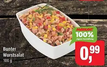 Markant Bunter Wurstsalat Angebot