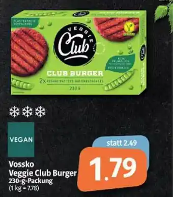 Markant Markt Vossko Veggie Club Burger Angebot