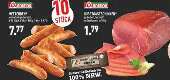 Marktkauf Mettenden, Nusstoastschinken Angebot