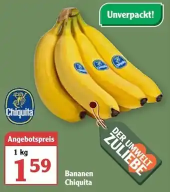 Globus Chiquita Bananen 1 kg Angebot