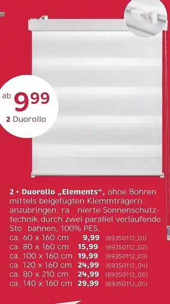 XXXLutz Duorollo „elements” Angebot