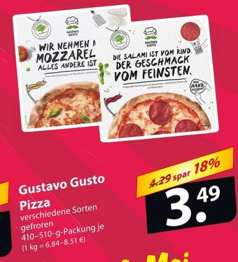 Famila Nord Ost Gustavo gusto pizza Angebot