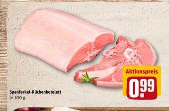 REWE Spanferkel-rückenkotelett Angebot
