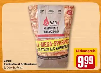 REWE Zarelo kaminofen- & grillanzünder Angebot