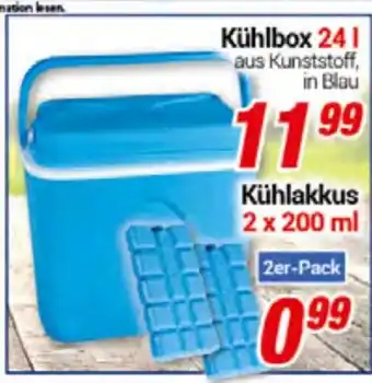 CENTERSHOP Kuhlbox 24L Angebot