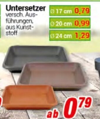 CENTERSHOP Untersetzer Angebot