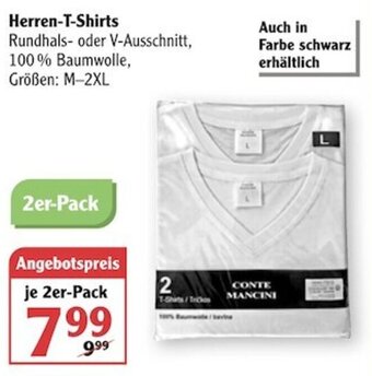 Globus Herren T-Shirts 2er Pack Angebot