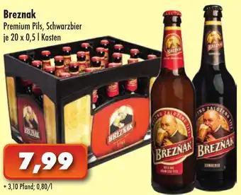 Lösch Depot Breznak Premium Pils, Schwarzbier 20x0,5 L Kasten Angebot