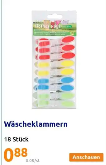 Action Wascheklammern 18 st Angebot