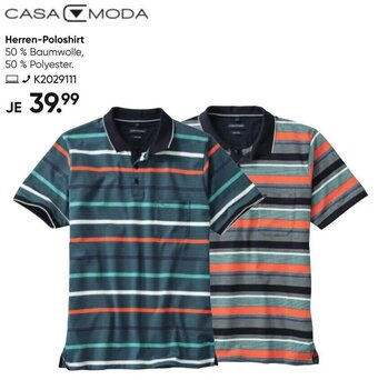 Galeria Casa Moda Herren Poloshirt Angebot