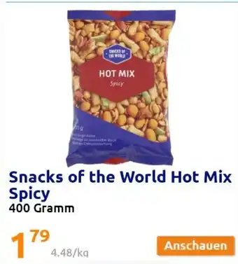 Action Snacks of the World Hot Mix Spicy 400 g Angebot