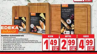 Edeka Edeka Zuhause Bambus-Schneidebrett Angebot