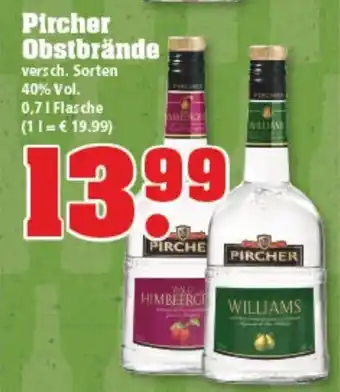 trinkgut Pircher Obstbrände 0,7L Angebot