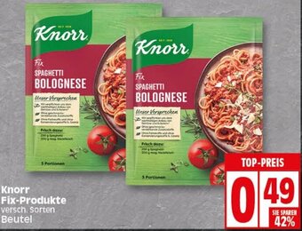 Elli Markt Knorr Fix Produkte Angebot