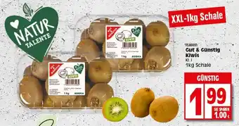 Elli Markt Gut & Günstig Kiwis 1kg Schale Angebot