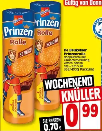 Elli Markt De Beukelaer Prinzenrolle 352/400g Packung Angebot