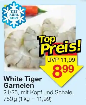 Jawoll White Tiger Garnelen 750g Angebot