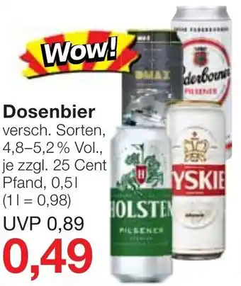 Jawoll Dosenbier 0,5L Angebot