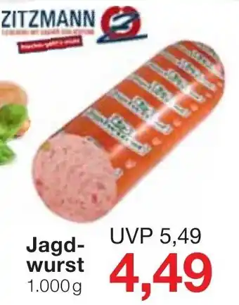 Jawoll Jagdwurst 1000g Angebot