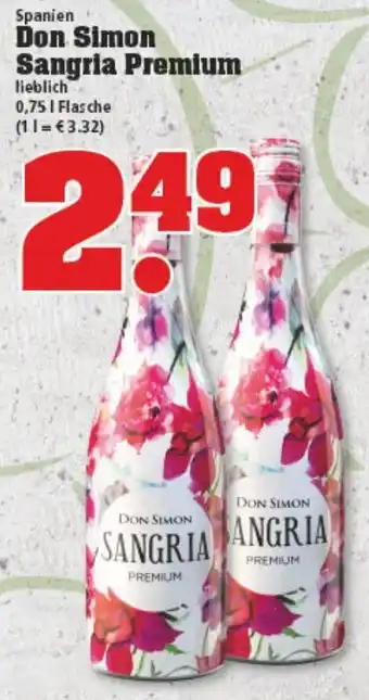 trinkgut Don Simon Sangria Premium 0,75L Angebot