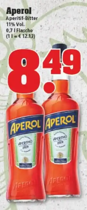 trinkgut Aperol Aperitif Bitter 0,7L Angebot