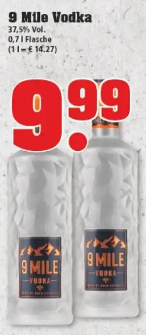 trinkgut 9 Mile Vodka 0,7L Angebot