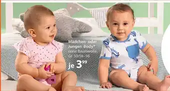 NKD Mädchen Oder Jungen Body Angebot